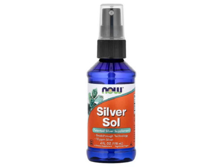 Silver Sol10 PPM Liquid Now Foods (118 мл)