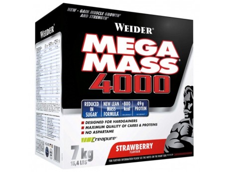 MEGA MASS 4000 Weider 7кг