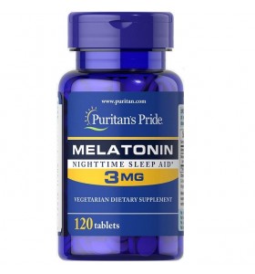 Melatonin 3 мг Puritan Pride (120 капсул)