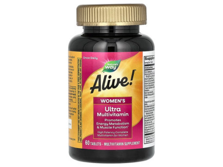 Once Daily Women Ultra Multivitamin Nature's Way (60 таблеток)