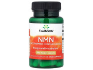 NMN 300мг Swanson (30 вег капсул)
