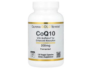 CoQ10 with Bioperine 200мг California Gold Nutrition (120 вег капсул)