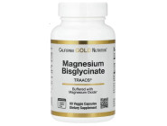 Magnesium Bisglycinate California Gold Nutrition (60 вег капсул)
