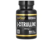 L-Citrulline 500мг California Gold Nutrition (60 вег капсул)