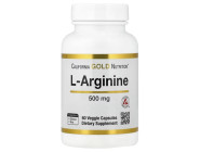 L-Arginine California Gold Nutrition (60 вег капсул)