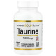 L-Taurine 1000мг California Gold Nutrition (60 вег капсул)