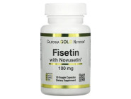 Fisetin with Novusetin 100мг California Gold Nutrition (30 вег капсул)