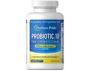 Probiotic-10 Пробиотик Puritan's pride 120 капсул