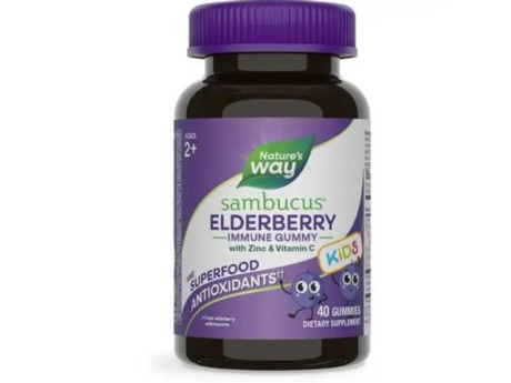 Sambucus Kids Immune Gummy Nature's Way (40 таблеток)