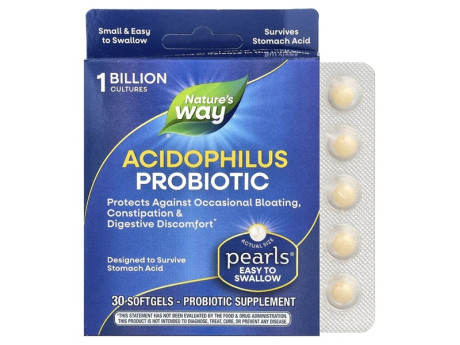 Acidophilus Probiotic Nature's Way (30 капсул )