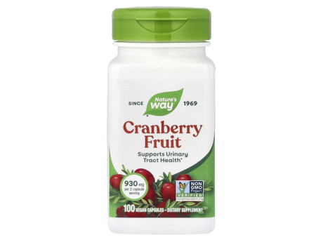 Cranberry Fruit Nature's Way (100 вег капсул)