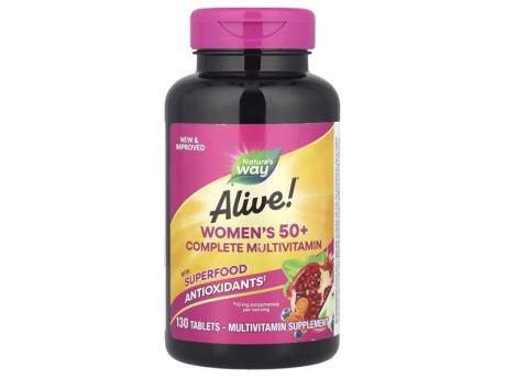 Alive! Women's 50 Plus Nature's Way (130 таблеток)