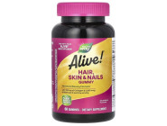 Alive! Hair, Skin & Nail Gummy Nature's Way (60 таблеток)