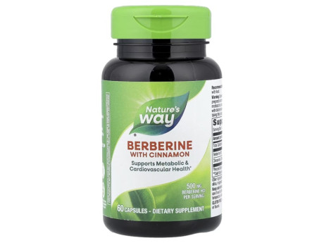 Berberine with Cinnamon Nature's Way (60 вег капсул)