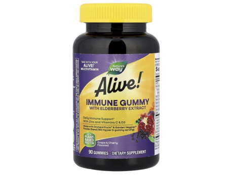 Alive! Immune Gummy Nature's Way (90 таблеток)