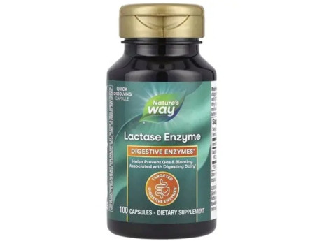Lactase Enzyme Nature's Way (100 вег капсул)