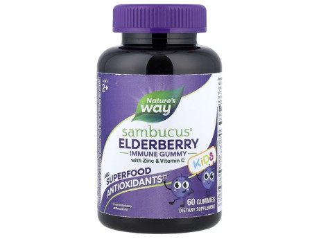 Sambucus Kids Immune Support Nature's Way (60 таблеток)