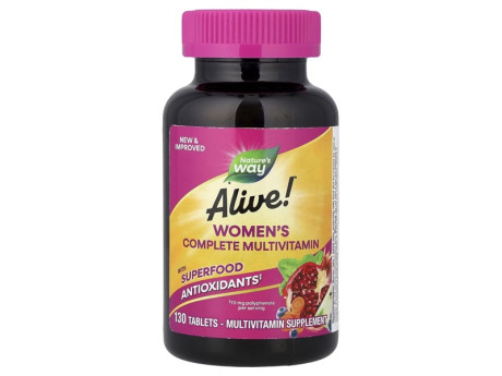 Women's Complete Multivitamin Nature's Way (130 таблеток)