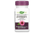 Echinacea & Vitamin C Nature's Way (100 вег капсул)