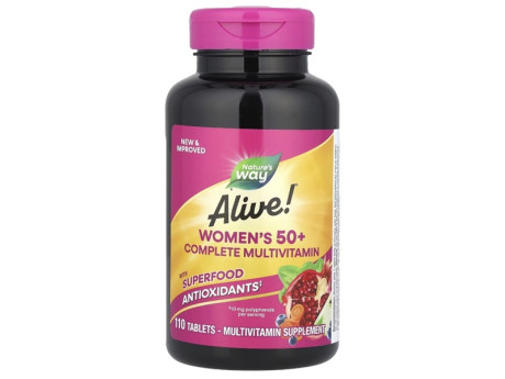 Women's 50+ Complete Multivitamin Nature's Way (110 таблеток)