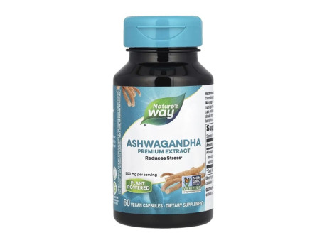 Ashwagandha Nature's Way (60 вег капсул)