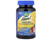 Alive! Men's 50+ Multi Gummy Nature's Way (60 таблеток)