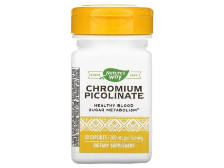 Chromium Picolinate Nature's Way (60 капсул)