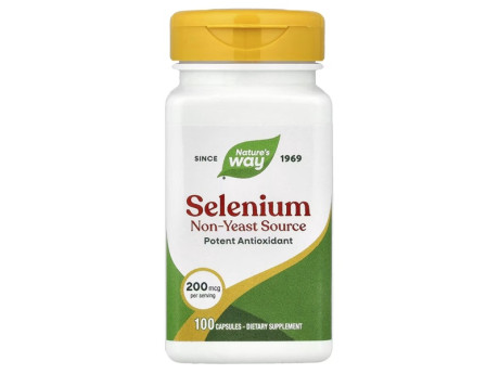 Selenium 200мкг Nature's Way (100 капсул)