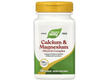 Calcium-Magnesium Nature's Way (100 капсул)