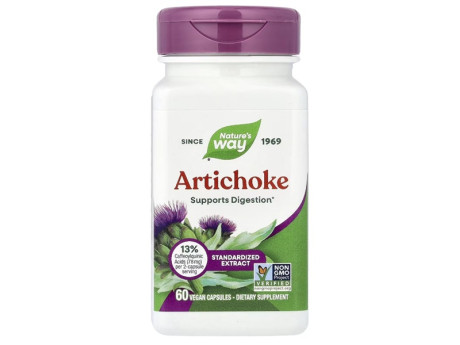 Artichoke Supports Digestion Nature's Way (60 вег капсул)