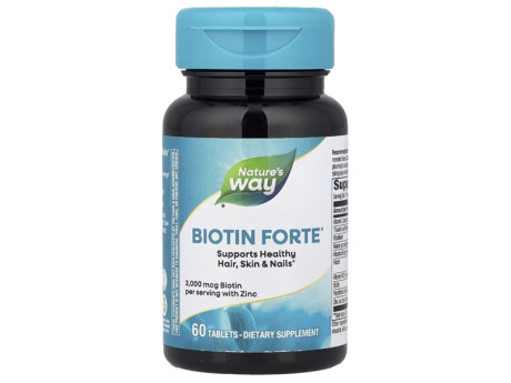 Biotin Forte 3мг Nature's Way (60 таблеток)