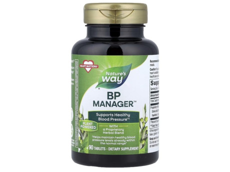 BP Manager Nature's Way (90 таблеток)