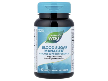 Blood Sugar Manager Nature's Way (60 таблеток)