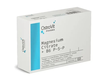 Pharma Magnesium Citrate + B6 P-5-P OstroVit (60 капсул)