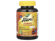 Alive! Children's Gummy Multivitamin, Gluten Free, Made with Pectin Nature's Way (60 таблеток)
