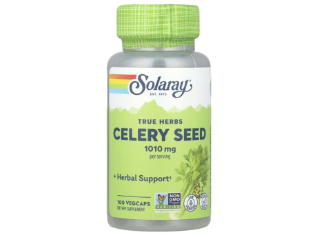 Celery Seed 1010мг Solaray (100 вег капсул)