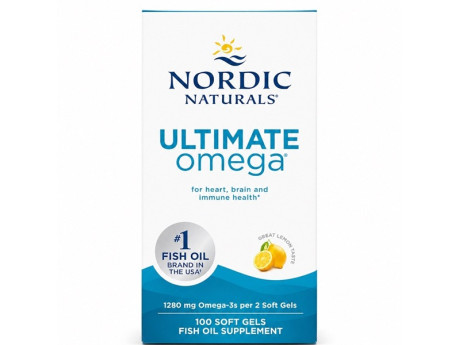 Ultimate Omega 1280мг Nordic Naturals (100 капсул)