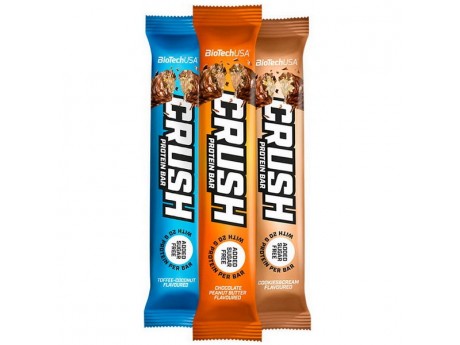 Протеиновый батончик Crush Bar BioTech USA (64грамма)