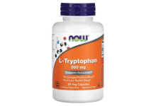 L-Tryptophan 500 мг NOW (60 вег капсул)