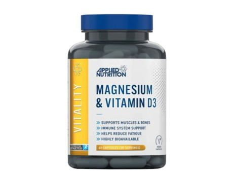 MAGNESIUM & VITAMIN D3 Applied (60 капсул)