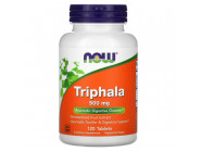 Triphala 500 мг NOW (120 таблеток)