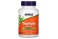 Triphala 500 мг NOW (120 таблеток)