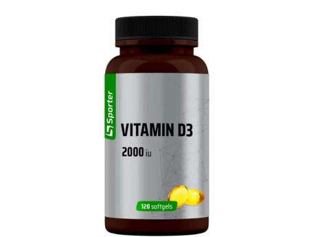 Vitamin D3 2000 ME Sporter (120 капсул)