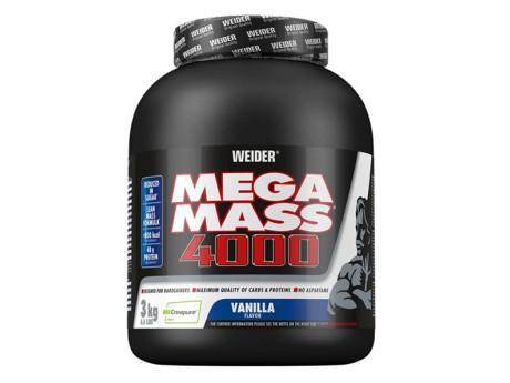 MEGA MASS 4000 Weider 3кг