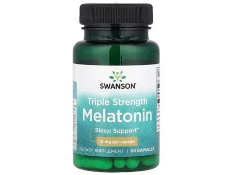 Melatonin 10мг Swanson (60 капсул)
