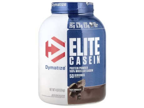 Elite Casein Dymatize nutrition 1.8 кг