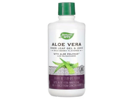 Aloe Vera Gel & Juice Nature's Way 1л