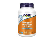 Omega-3 Mini Gels 500 mg NOW Foods (180 капсул)