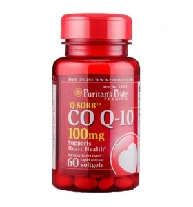 Q-SORB Co Q-10 100 мг Puritans Pride (60 капсул)