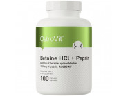 Betaine HCL + Pepsin OstroVit (100 капсул) (05/2026)